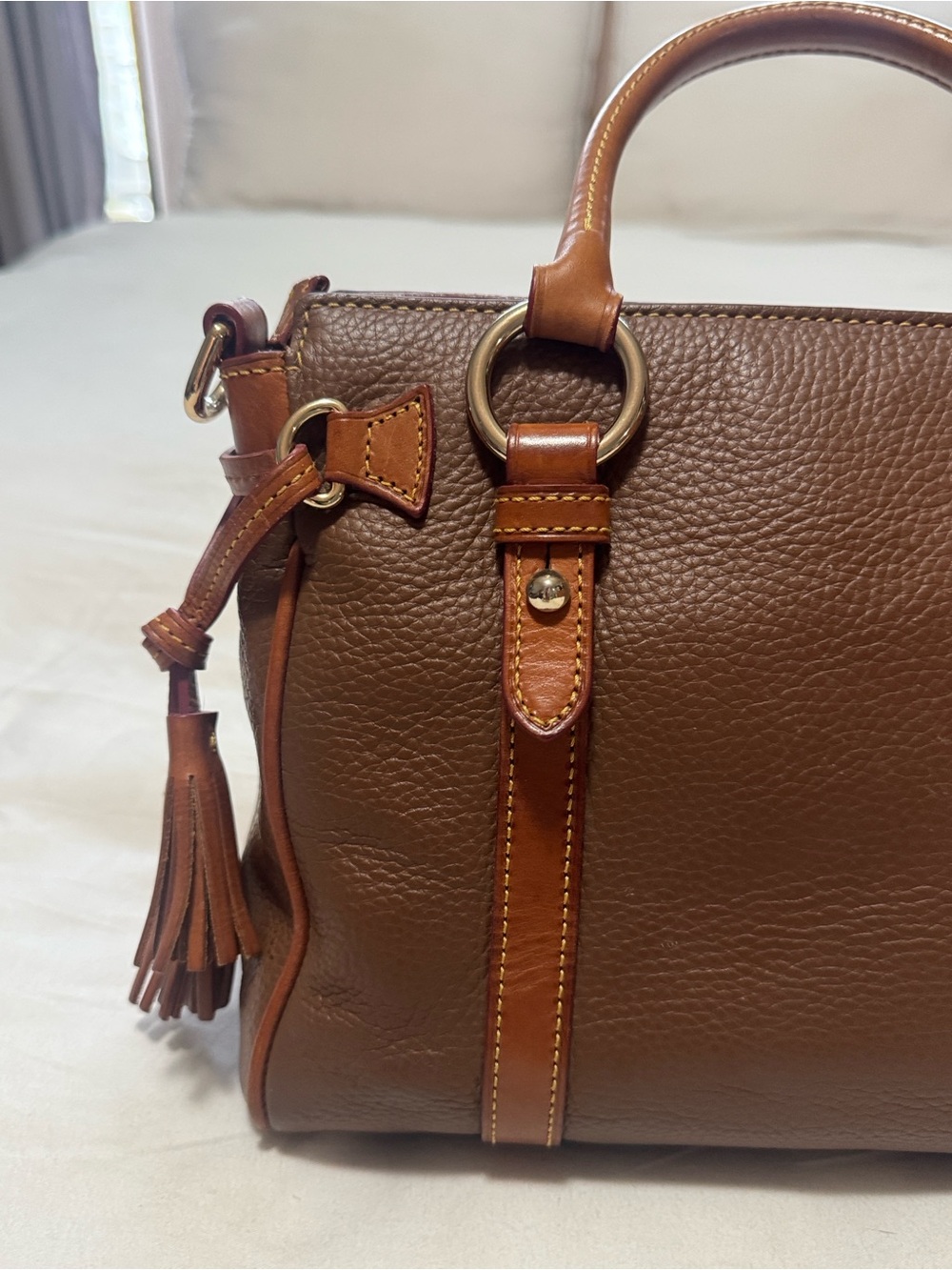 Dooney & Bourke Florentine Pocket Satchel - Picture 9 of 15